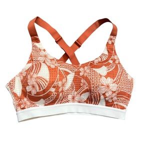 VSX Polynesian print sport bra